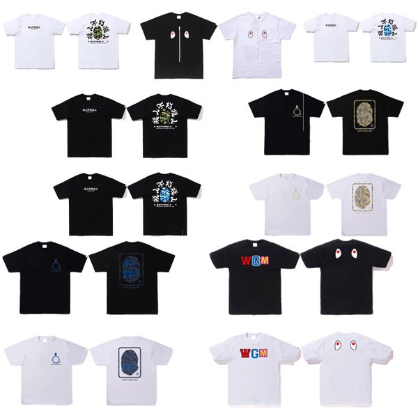

noble designers design high-end light luxury trend t-shirt men's t-shirt women's printed embellishment letters summer fashion t-sh, White;black
