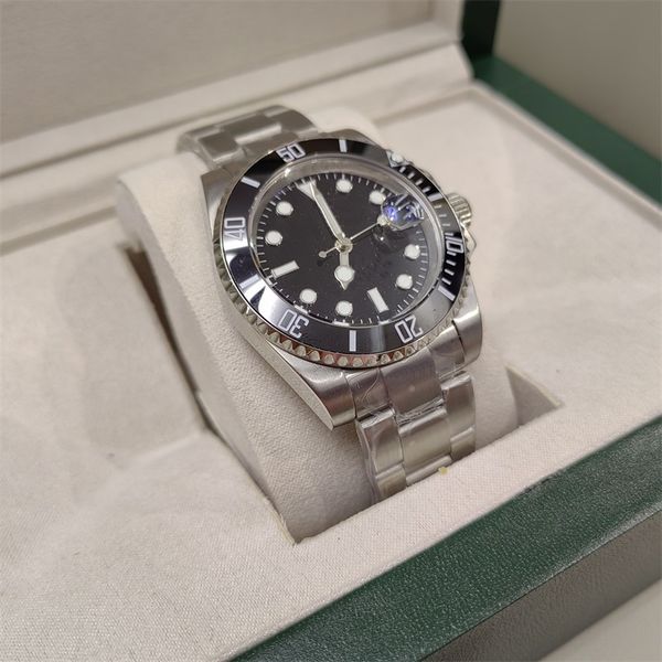 

mens watch designer watches automatic mechanical fashion watchs 40mm classic stainless steel waterproof luminous sapphire montre ceramic dhg, Slivery;brown