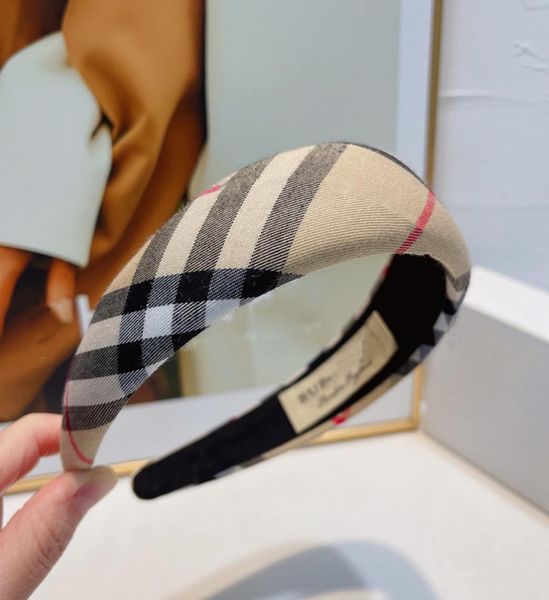 

2021 women039s hairjewelry designers women headbands with b letter classic stripes cloth hair hoop girls brand headband ac3816438, Silver