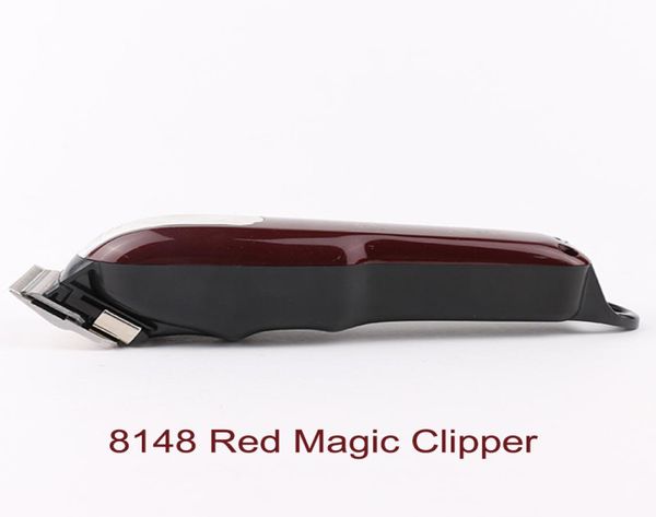 

8148 magic red men electric hair clippers cordless razors professional local barber hair trimmer corner razor hairdresse gir5861587