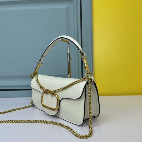 

valntin bag designer year's this for woman new bags spring/summer diagonal cross high-end texture v-buckle fashionable flip shoulder 9u