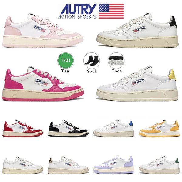 

mens running shoes designer sneakers autries medalist low leather sneaker high panda green usa black luxury men women trainers outdoor platf