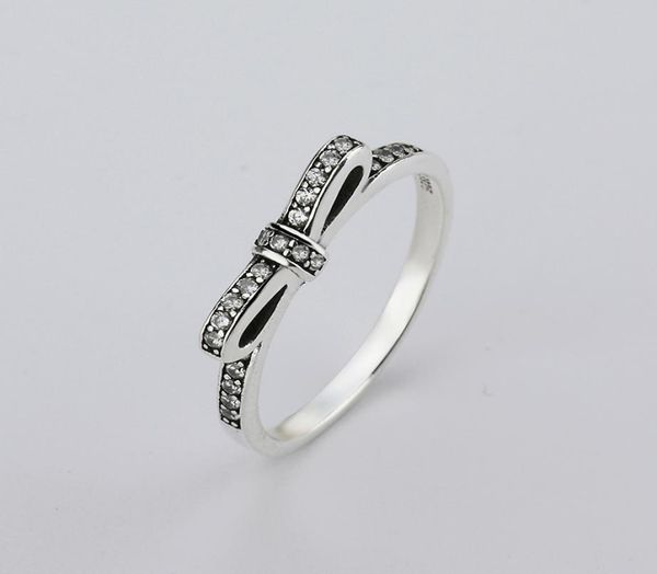 

new sale women party round bows anillos endeli wholesale europe ring fashion jewelry fit 925 rings charm retro6683848, Silver