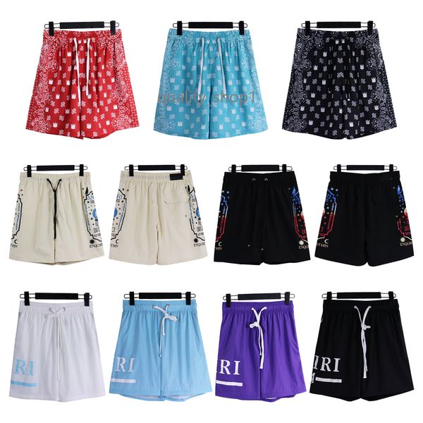 

23ss designer mens shorts summer fashion mens womens sports shorts loose casual letters printed luxury hip hop streetwear beach pants size s, White;black