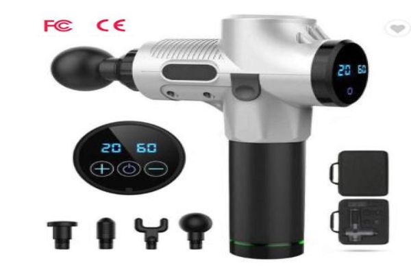 

new model high qualith 3600rmin electric muscle massager therapy fascia massage gun deep vibration muscle relaxation fitness equi7410665