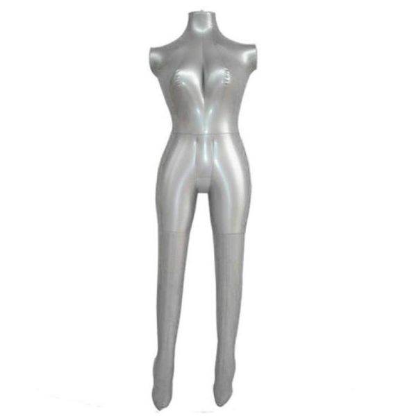 

fashion female clothing display mannequininflatable standtorsoinflatable women cloth modelspvc inflationn mannequinsfull body9098785, Khaki