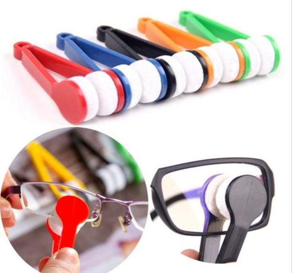 

contact lens accessories portable multifunctional glasses cleaning rub eyeglass sunglasses spectacles microfiber cleaner clean bru6347277