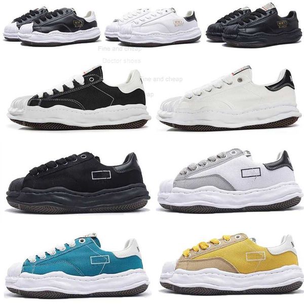 

mmy designer casual sneaker classic men women low lace up anti slip leather sole canvas sports shoes, Black
