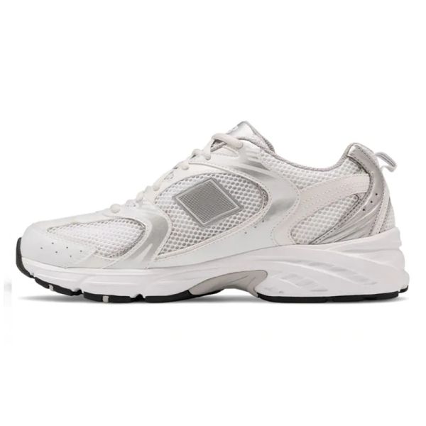 

designer 530 white silver casual shoes for men women m530 steel grey navy ivory jogging athletic sports sneakers trainers w-501279
