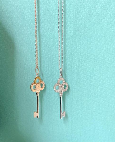 

key necklaces pearl womens luxurys jewelry women designer luxury necklace mens designers men fashion jewellery2003434, Silver