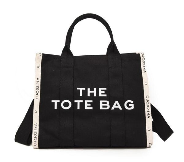 

womens bag designer tote large capacity women's letter canvas casual bag