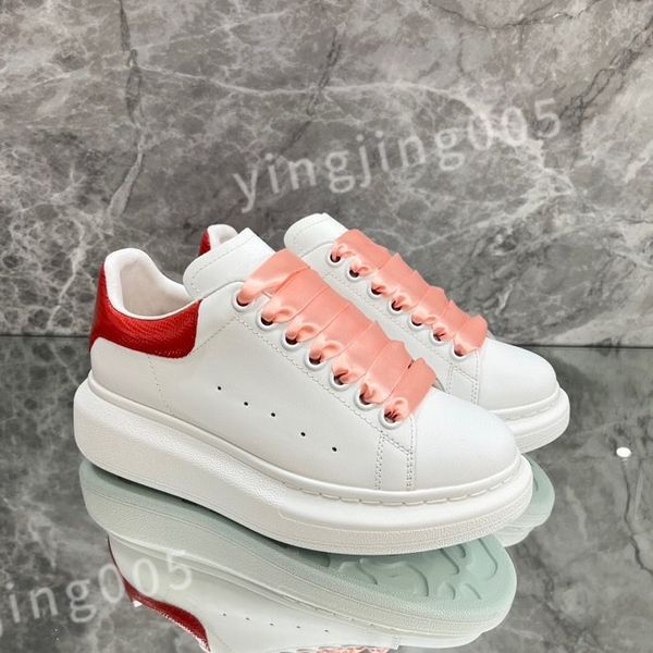 

platform designer sneakers casual shoes leather lace up men fashion white black mens womens espadrilles sports trainer xsd221133