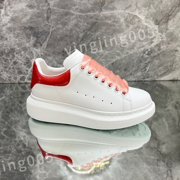 

platform designer sneakers casual shoes leather lace up men fashion white black mens womens espadrilles sports trainer xsd221133