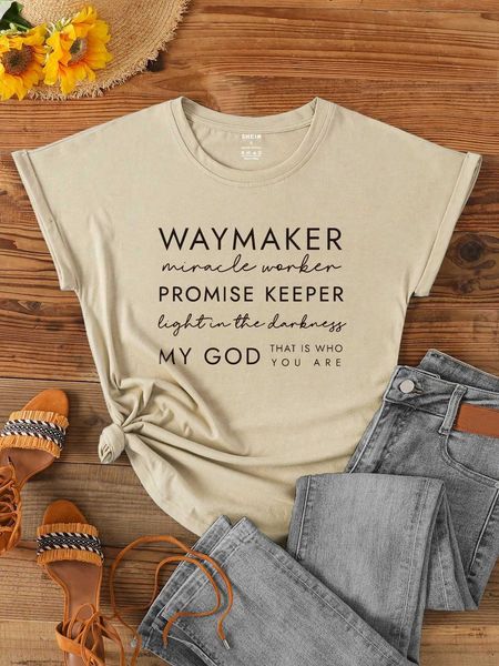 

women's fashion t-shirt slogan graphic, White