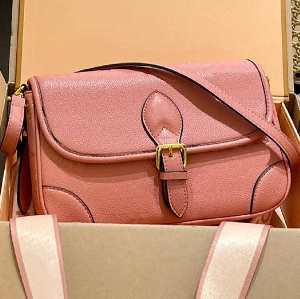 

diane designer bag shoulder bag totes real leather luxury old flower baguette handbag large-capacity canvas strap embossed letters colorful