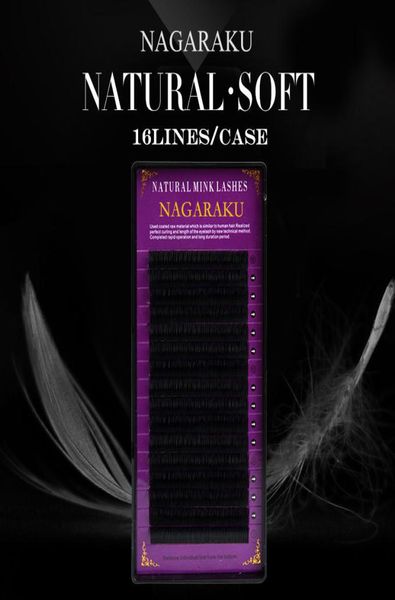 

whole5cases setnagaraku highquality mink eyelash extensionfake eyelash extensionindividual eyelashesnature eyelashes3580188