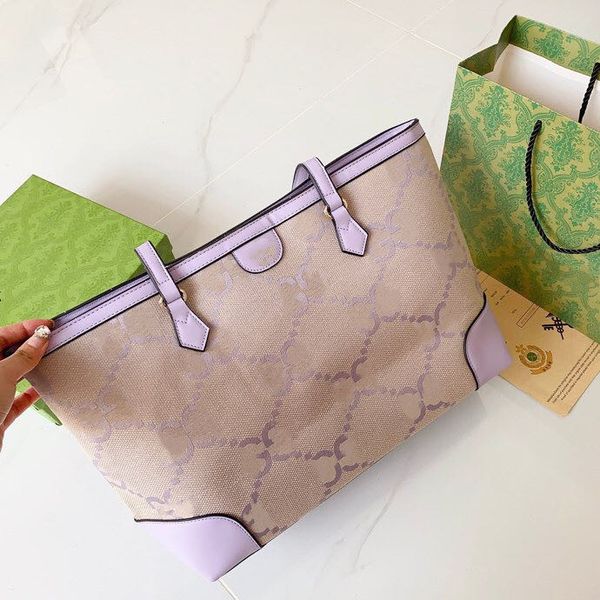 

brand women's messenger bags underarm tote bag women's bag light luxury printed letter handheld one shoulder large bag