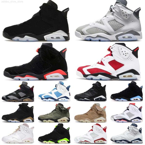 

new jumpman 6 6s men women basketball shoes chrome metallic silver carmine british khaki unc black infrared gold hoops electric retro traine