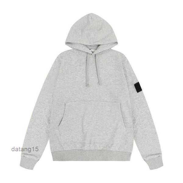 

stones island men's sweatshirt designer men's and women's hoodie casual long sleeve sweater couple loose fashion spring and a, Black
