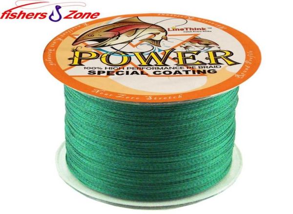 

strong 4 strands power braided fishing line 500m japanese green multifilament fishing line 8lb60 lb power pe fishing line9305104