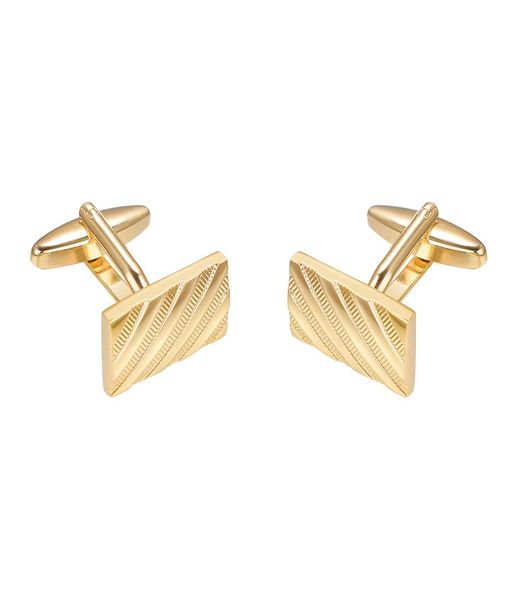 

yoursfs 6 pairsset rectangular cuff links men039s business cufflinks wedding fashion jewelry gift3845459, Silver