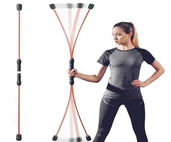 

elastic fitness bar gym equipment training rod 2021 multifunctional sports tremor fitness removable fat burning lose weighta5046582
