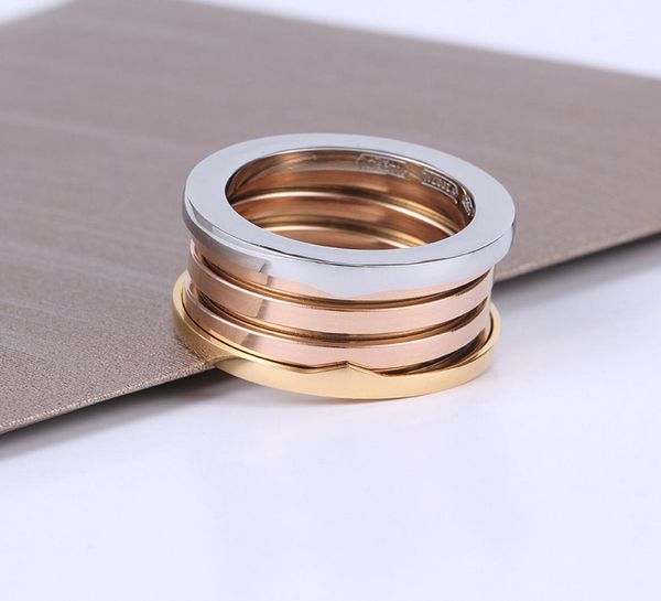 

love screw ring for woman man couple 13 turns 925s 18k gold jewelry with box size 512 luxury diamond rose silver de9718335