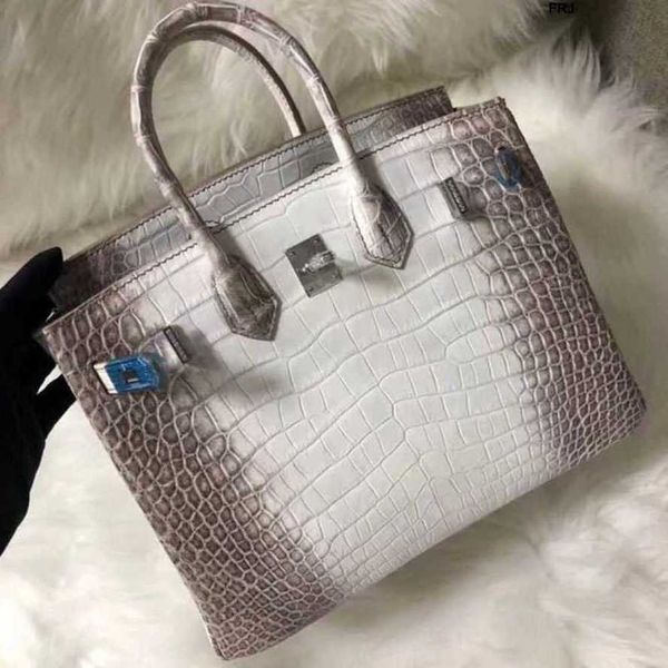 

designer birkins bags h ermes handbags himalayan white crocodile skin womens belly high end fashion handbag have logo have logo have logo fr