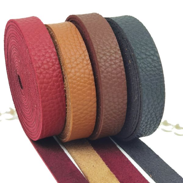 

bag parts accessories 45meters diy leather crafts straps strips for long belt handle making 1525cm wide durable 230717, Black