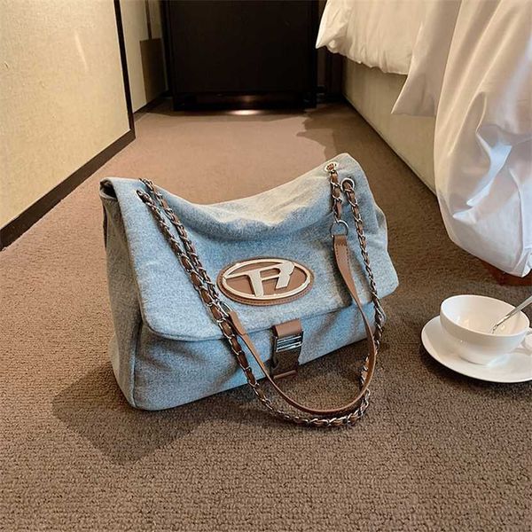 

28% off handbag designer 2023 this year's popular shoulder summer new women's korean version denim versatile crossbody bag