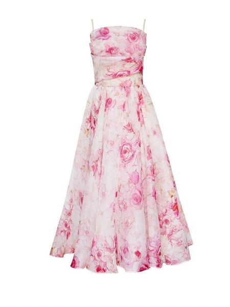 

2023 summer new women's strapless sleeveless printed large swing dress, White
