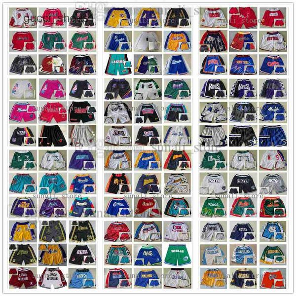 

georgetown hoyas college basketball shorts movie just men don zipper pockets all team retro sweatpants hip pop fashion pant stitched fast se