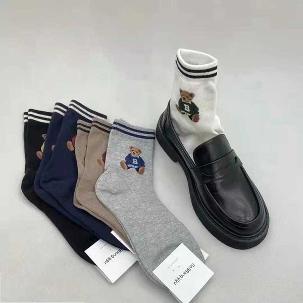 

fashion designer socks women men cotton all-match classic ankle hook breathable stocking mixing sports sock x66101, Black