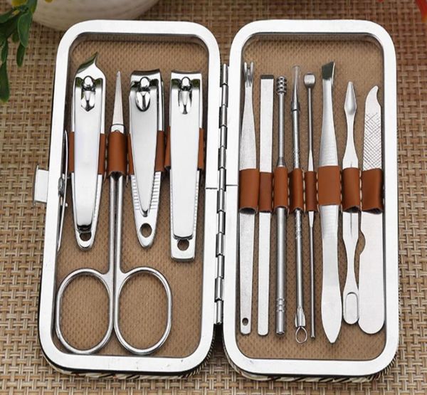 

drop new nail tool set stainless steel toes nail clippers cuticle trimmer nail cutter scissor manicure5337997