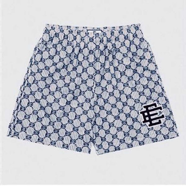 

ee american casual fitness shorts muscular men's casual sports mesh breathable quick drying quarter pants summer, White;black