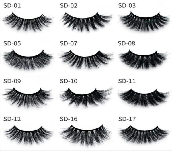 

3d mink eyelashes whole 30 style natural long lashes hand made false full strip makeup false eyelash in bulk6587694
