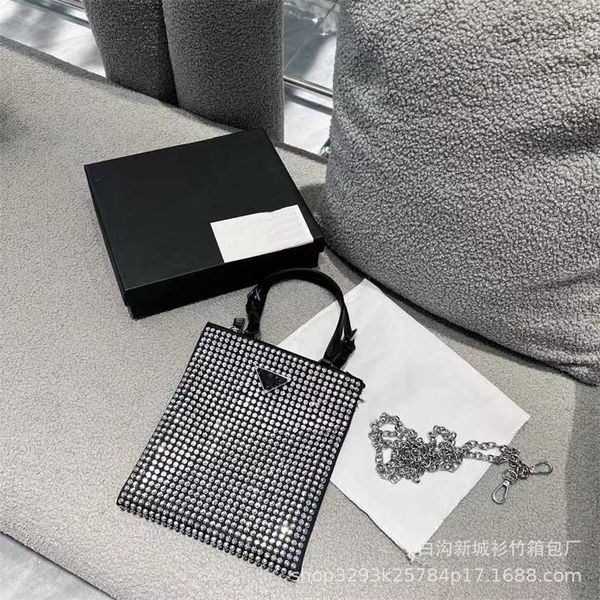 

32% off handbag designer 2023 internet celebrity new full water diamond mini shopping single shoulder crossbody portable women's small