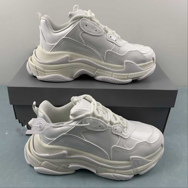 

mens/womens basketball shoes b triple white semi trailer quality sports sneakers available with og box