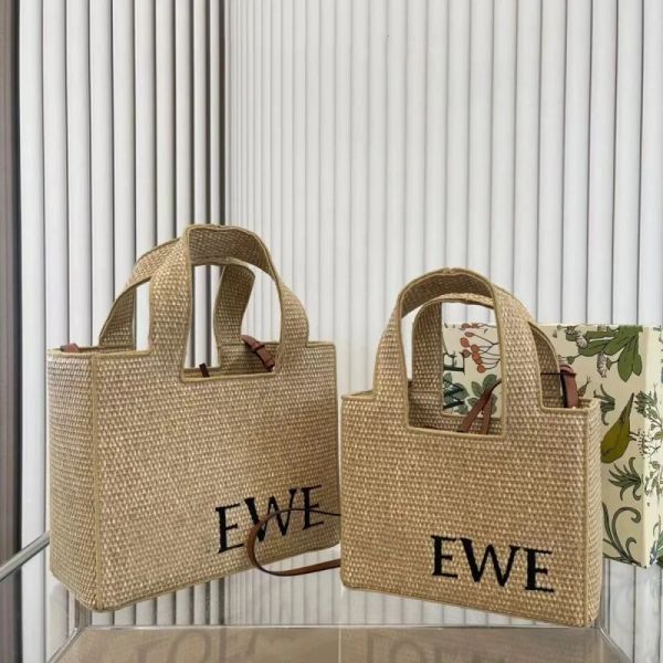 

designer bag tote bag vacation summer travel bag beach bag women's straw handbag handwoven bag