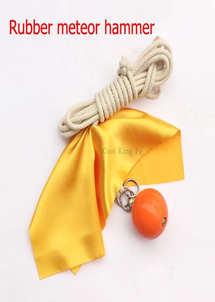 

rubber meteor hammer for beginner or children kung fu martial art wushu7693698