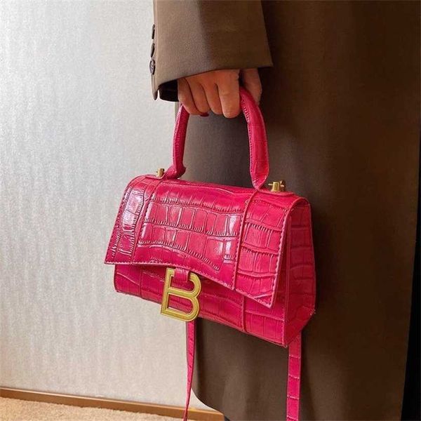 

24% off handbag designer 2023 new trendy style women's bright leather personalized one shoulder crossbody crocodile small bag handbags