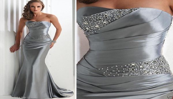 

2021 evening dresses robe de soiree strapless sleeveless long mermaid prom gowns custom made selling6610310, Black;red