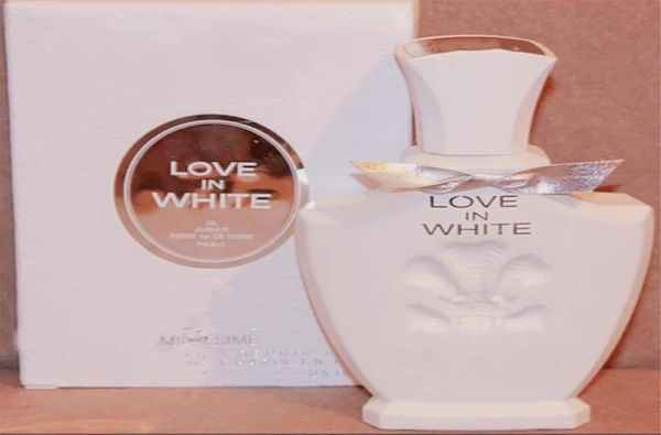 

75ml love in white perfume men women fragrances eau de parfum millesime spray 25floz long lasting smell cologne fast ship1356646
