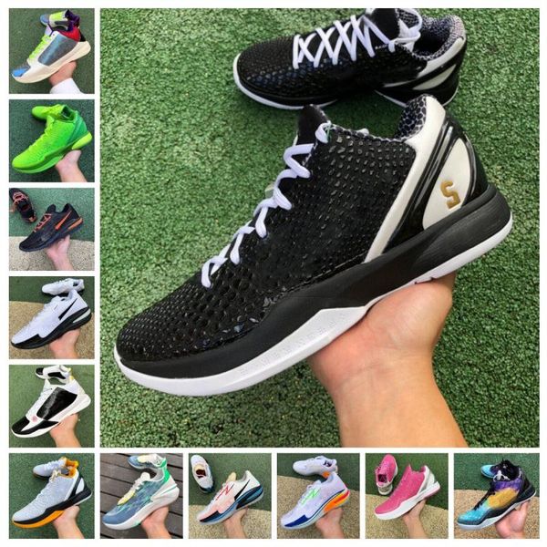 

dress kobe 6 protro basketball shoes mamba men grinch mambacita sweet 16 challenge red del sol bruce lee pj tucker concord steelers men xnld, Black;gray