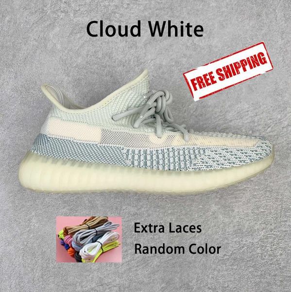 

women mens running shoes salt slate black onyx bone dazzling blue carbon beluga static reflective kanyes sports trainers sneakers 36-48