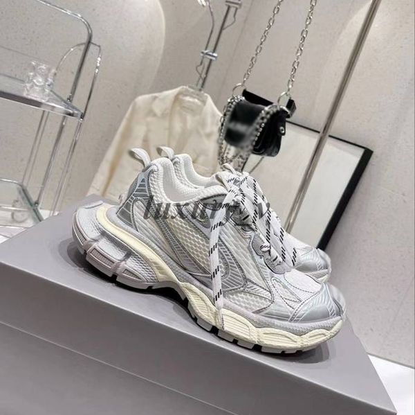 

designer 3xl phantom sneakers track shoes men women retro casual shoes black white mesh nylon personalized sneaker with box ug0