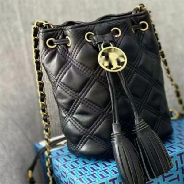 

women's bag genuine leather brand bag casual messenger crossbody bucket bag cushion