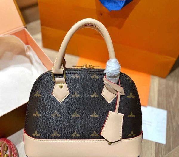 

luxurys designers bags speedy alma bb shell bag women handbag leather flower embossed shoulder bags crossbody bag messenger handbags