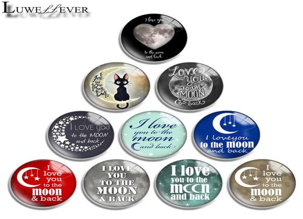 

10mm 12mm 14mm 16mm 20mm 25mm 30mm 600 love round glass cabochon jewelry finding fit 18mm snap button charm bracelet necklace7891787