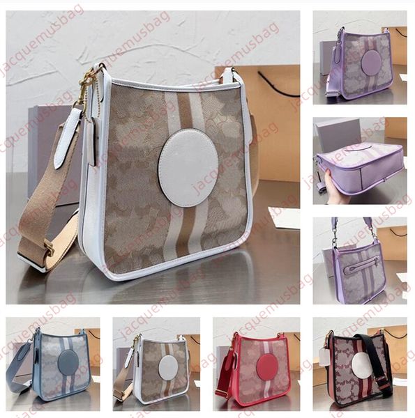 

designer coa bag women dempsey file messenger bags classic jacquard shoulder crossbody satchels wallet lady luxury straddle backpack dhgate